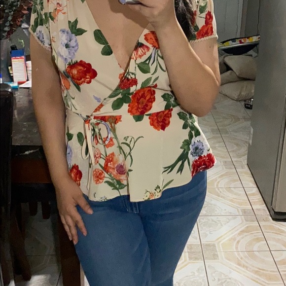 olm Tops - Flower blouse
